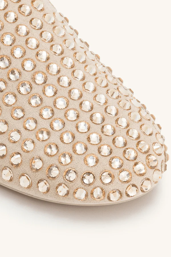 Hera Crystal Flat Mule Shoes - Image 8