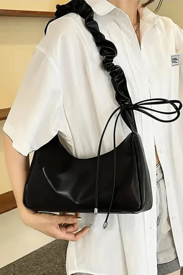 Bea Leather Shoulder Bag - Image 3