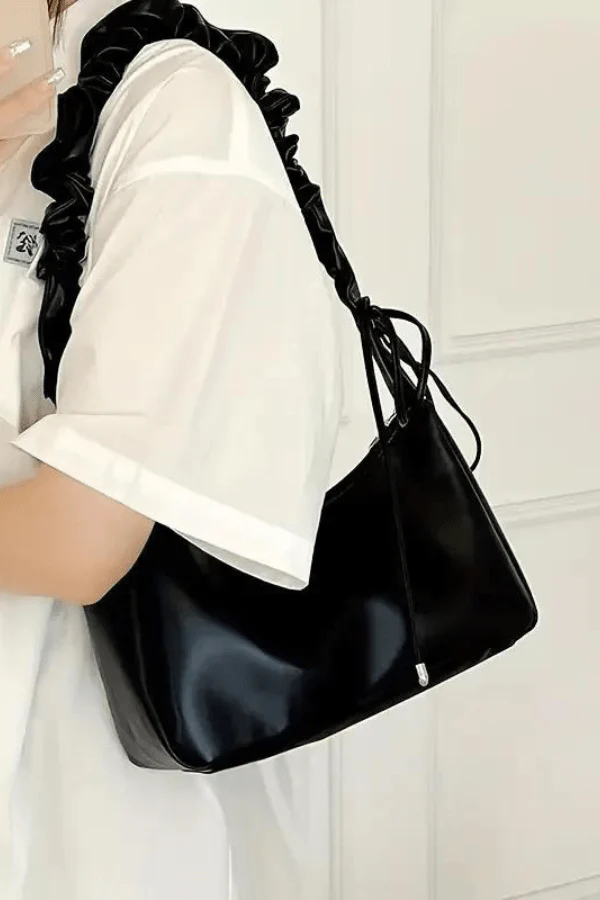 Bea Leather Shoulder Bag - Image 4
